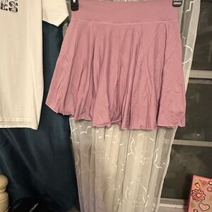 Elegant Pink Women's Skort